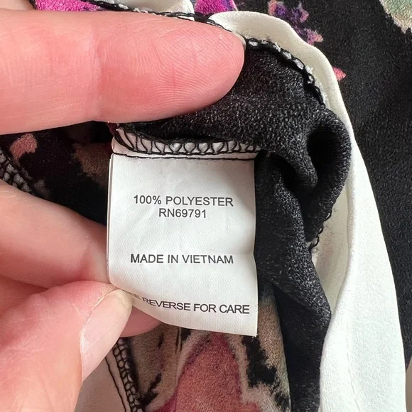 7 for $30 Sara Michelle Floral Print Blouse Tunic - Picture 9 of 10